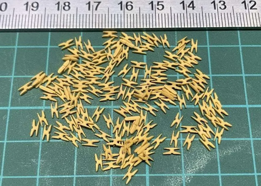 7mm Boxwood Shroud Cleats 12/bag