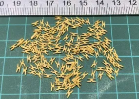 7mm Boxwood Shroud Cleats 12/bag