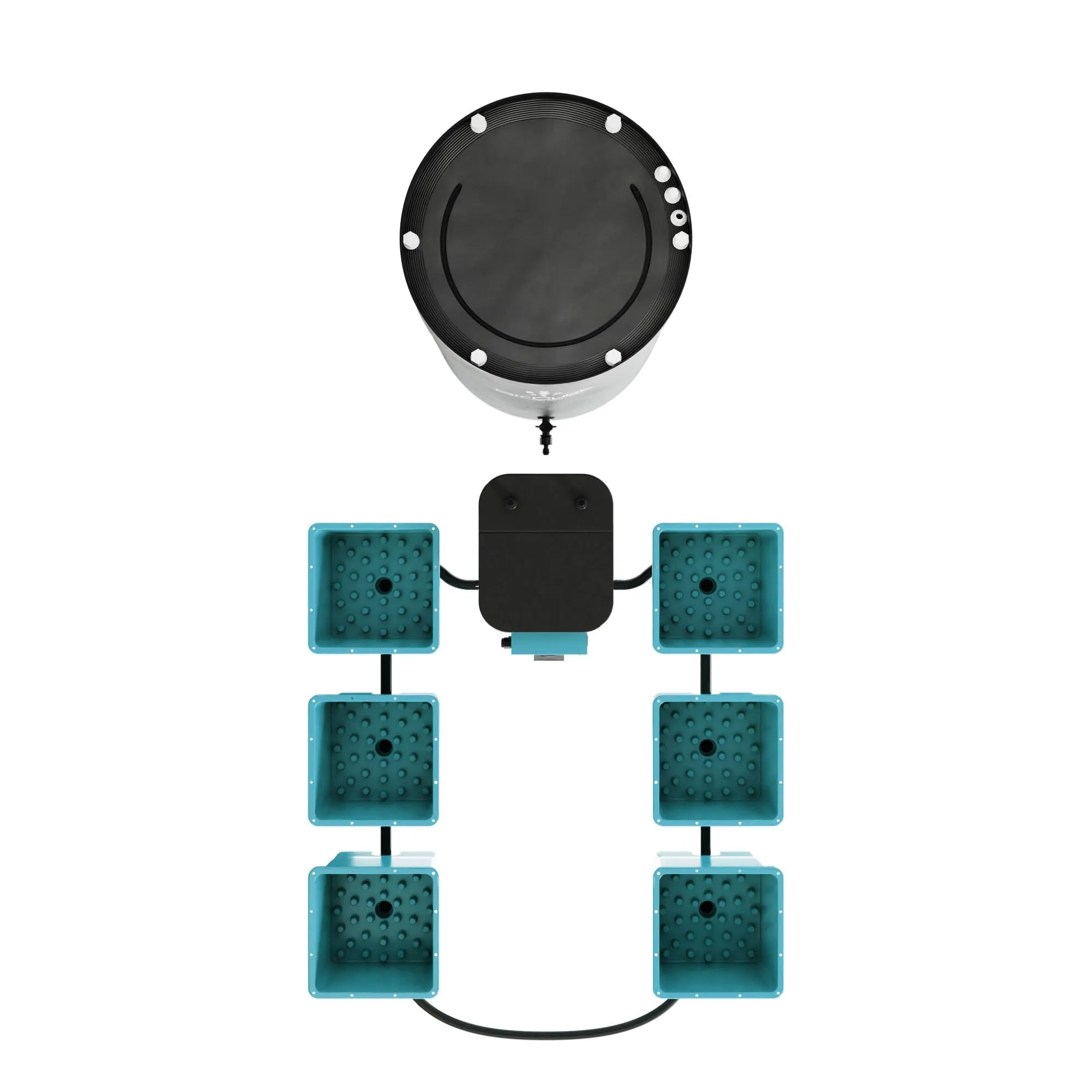 AirCube Active Oxygen Ebb and Flow Grow System - 6 Site