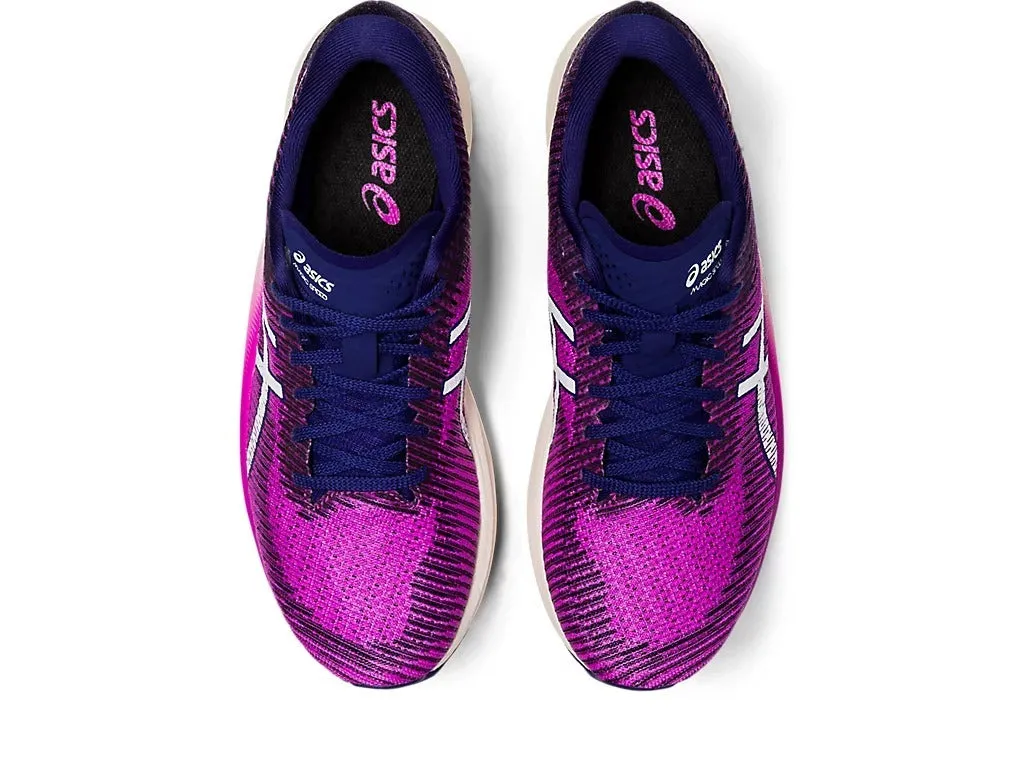Asics Womens Magic Speed 2 Sneakers Shoes Runners in Orchid/White