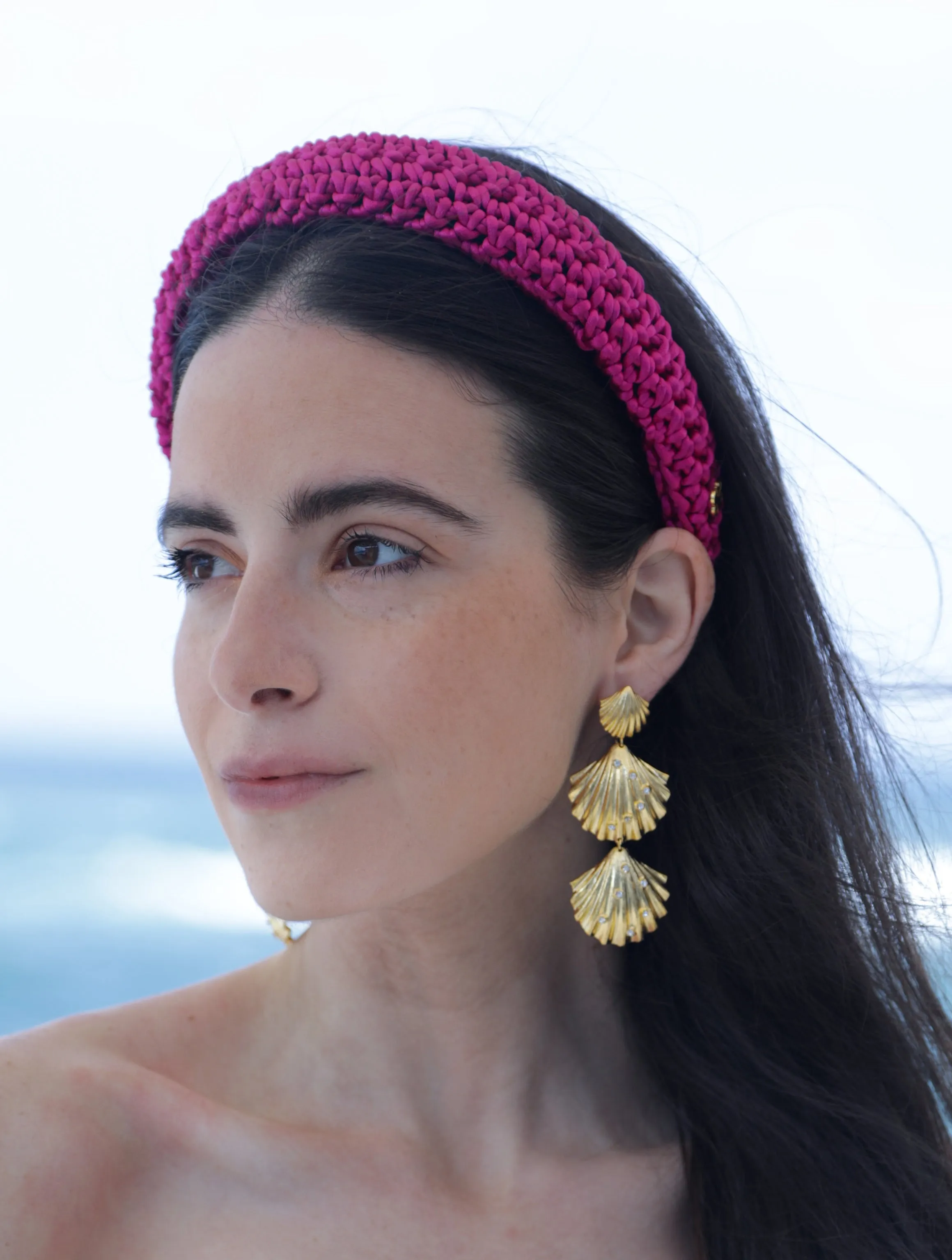 Bali Headband Fuchsia