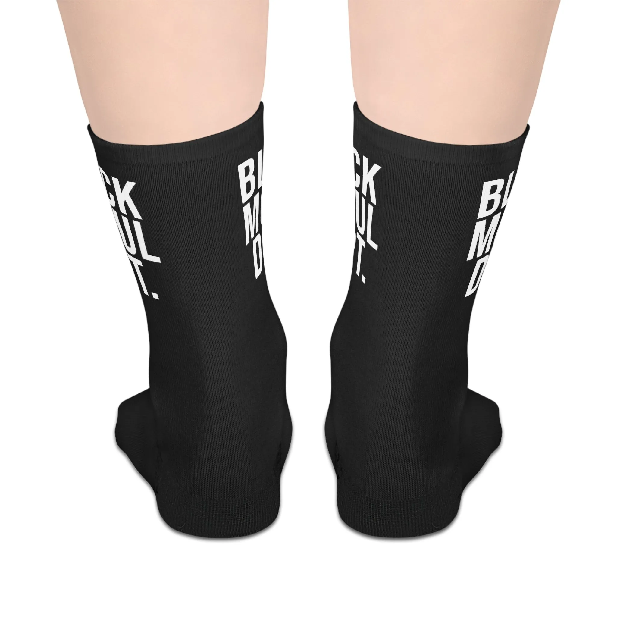 Black Mogul Dept. Mid-length Socks