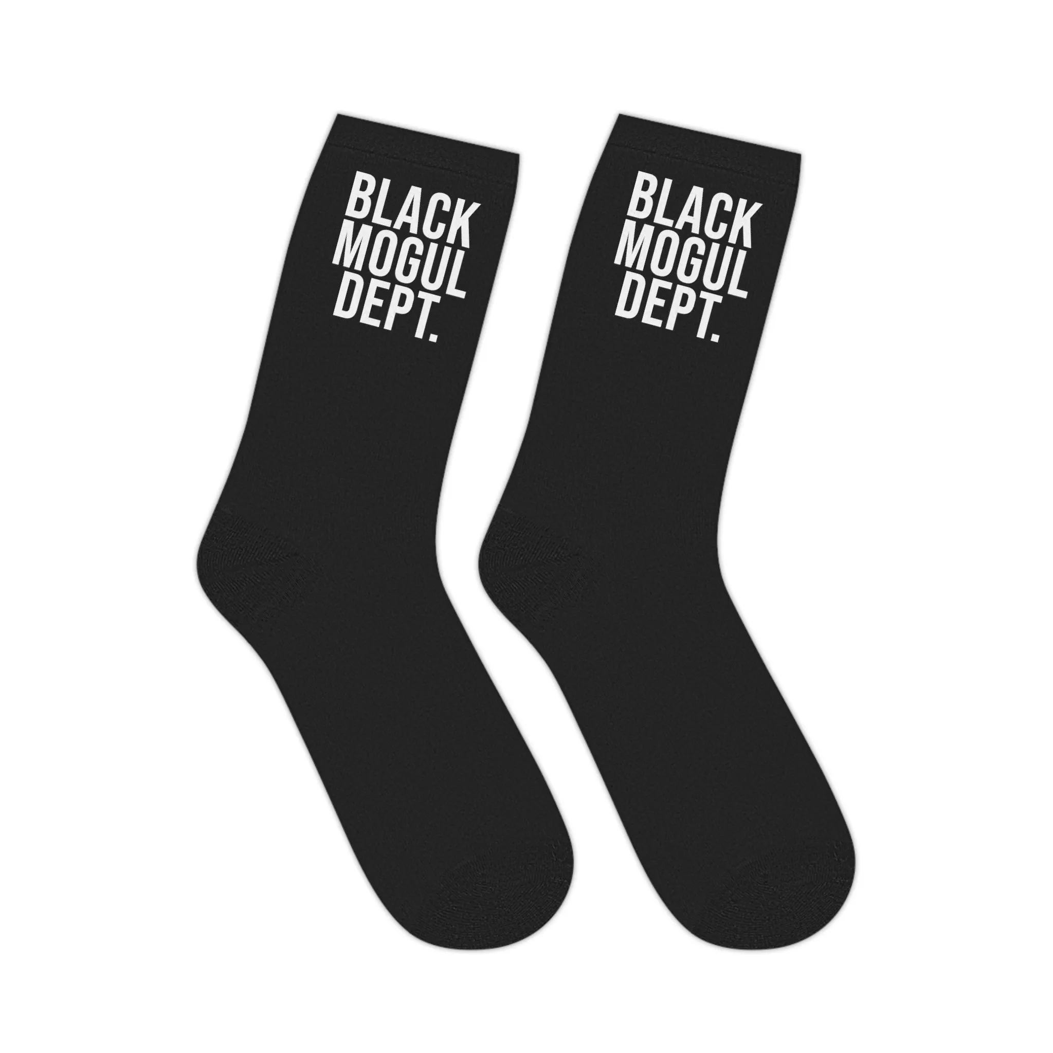 Black Mogul Dept. Mid-length Socks