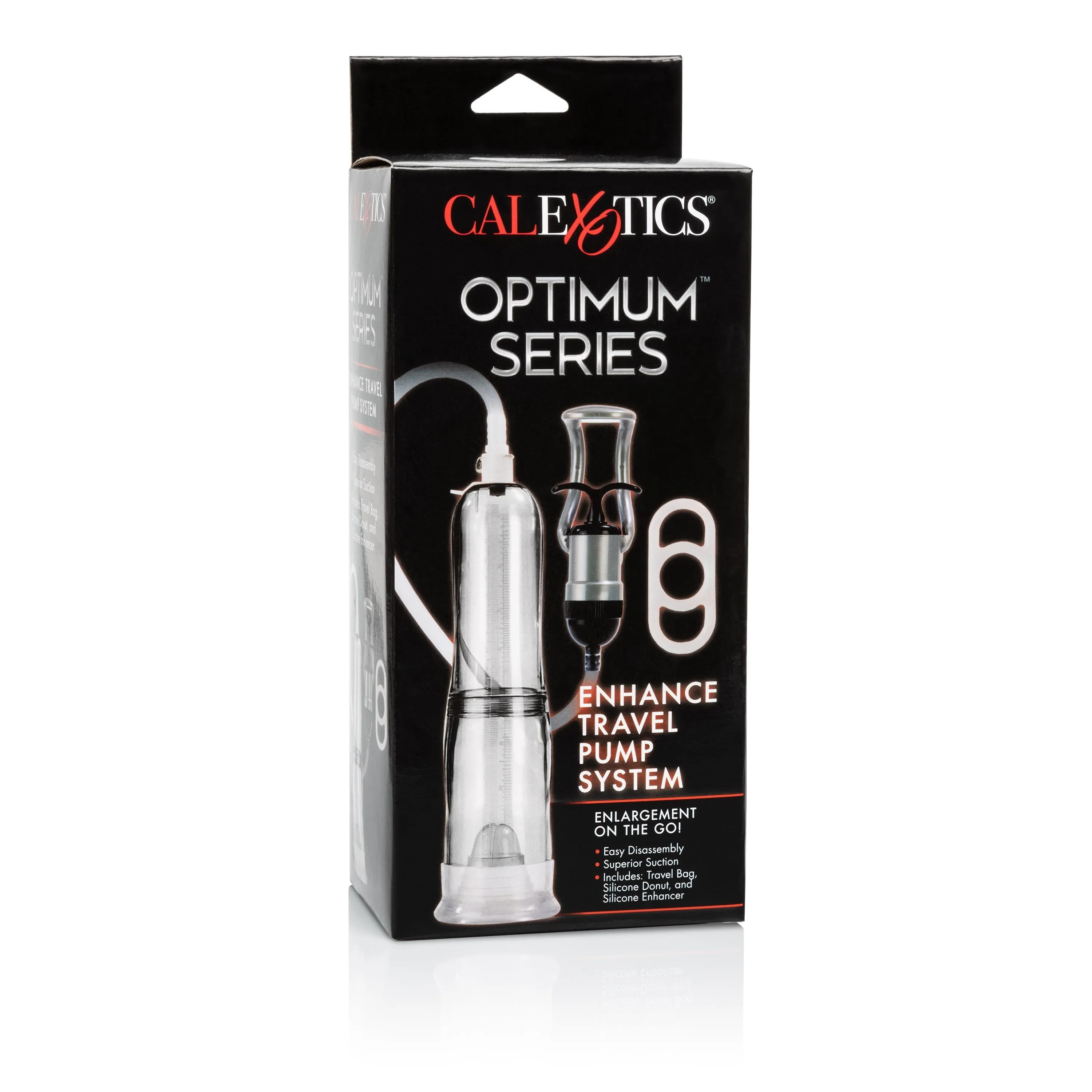 California Exotics - Optimum Series Enhance Travel Pump System (Clear)