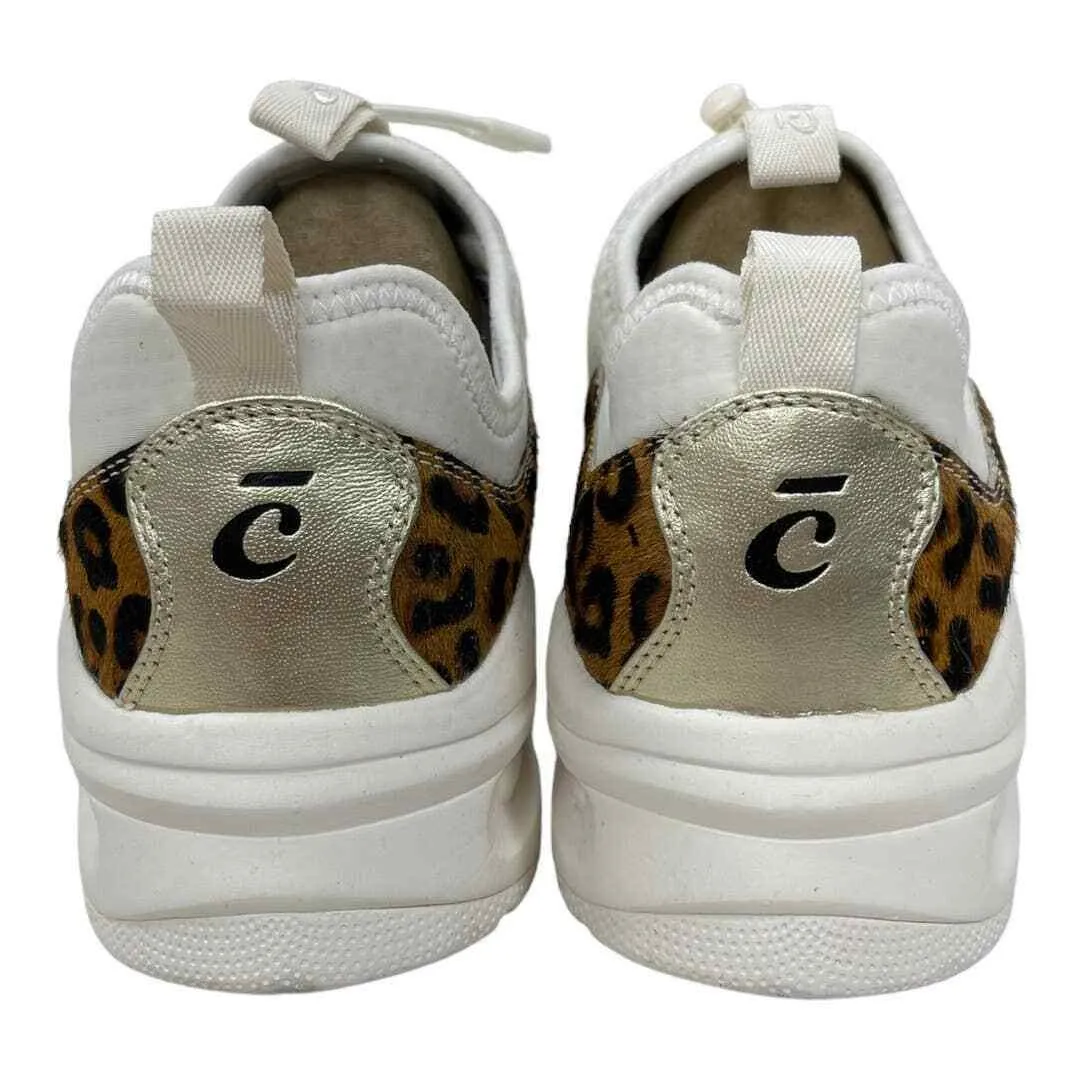 Clove Classic Shoes Sneakers Healthcare Nursing Leopard White Leopard Size 9.5