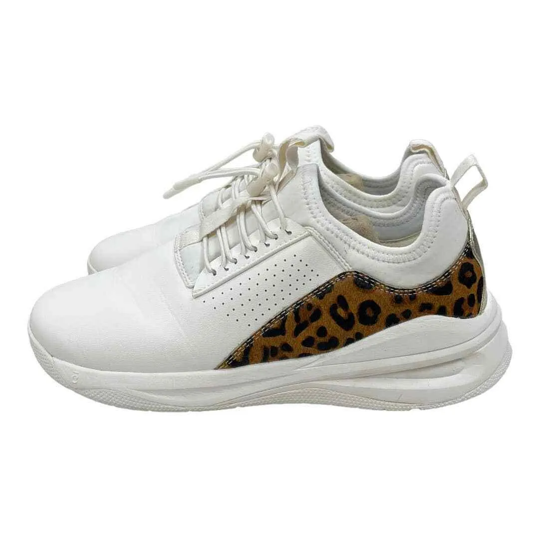Clove Classic Shoes Sneakers Healthcare Nursing Leopard White Leopard Size 9.5