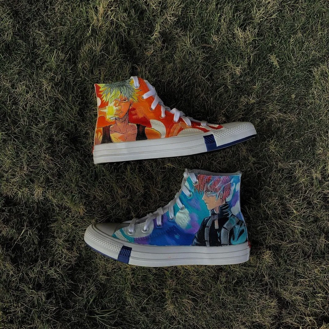 Custom Shoes Converse x My Hero Academia