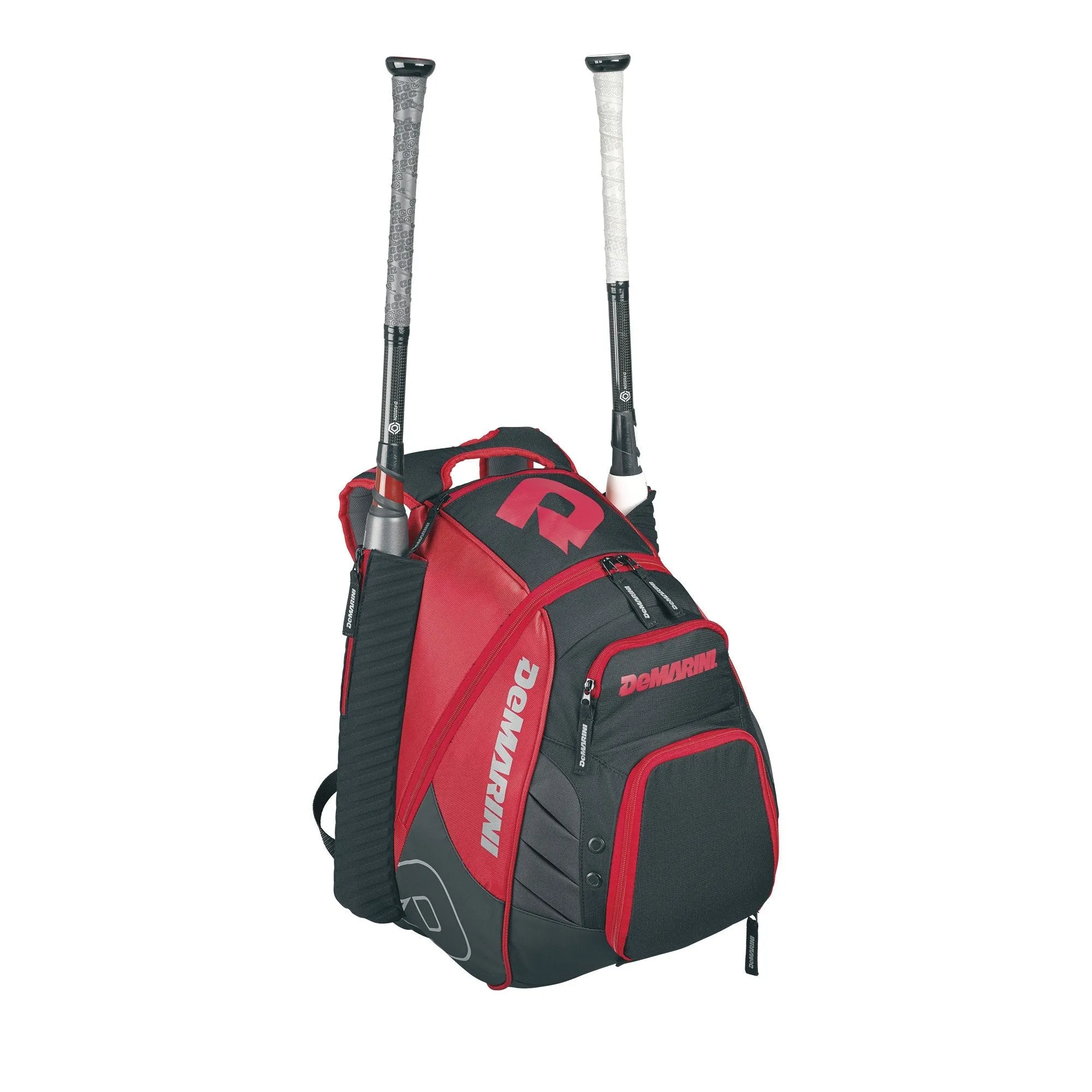 DeMarini Voodoo Rebirth Baseball Backpack-Scarlet