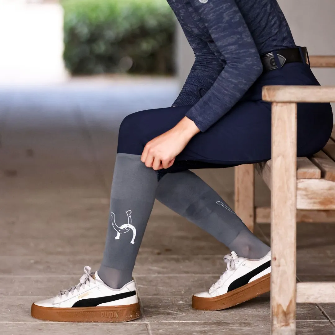 HORSESHOE Boot Socks | Nickel