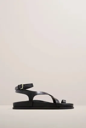 Jalen Slim Sandal in Black