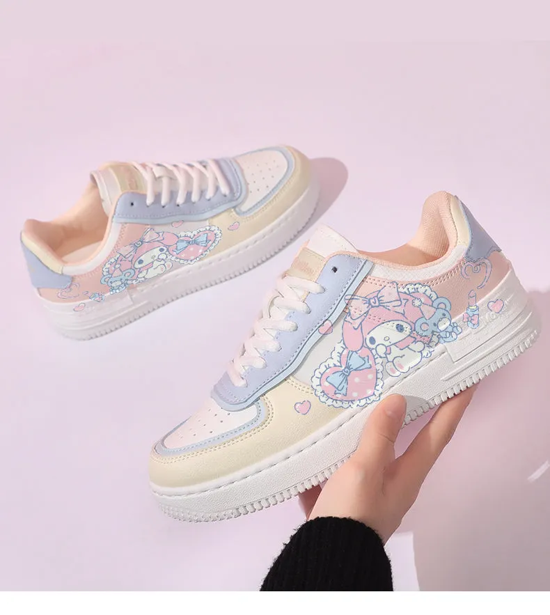 Kawaii Trend Graffiti My Melody Sneakers