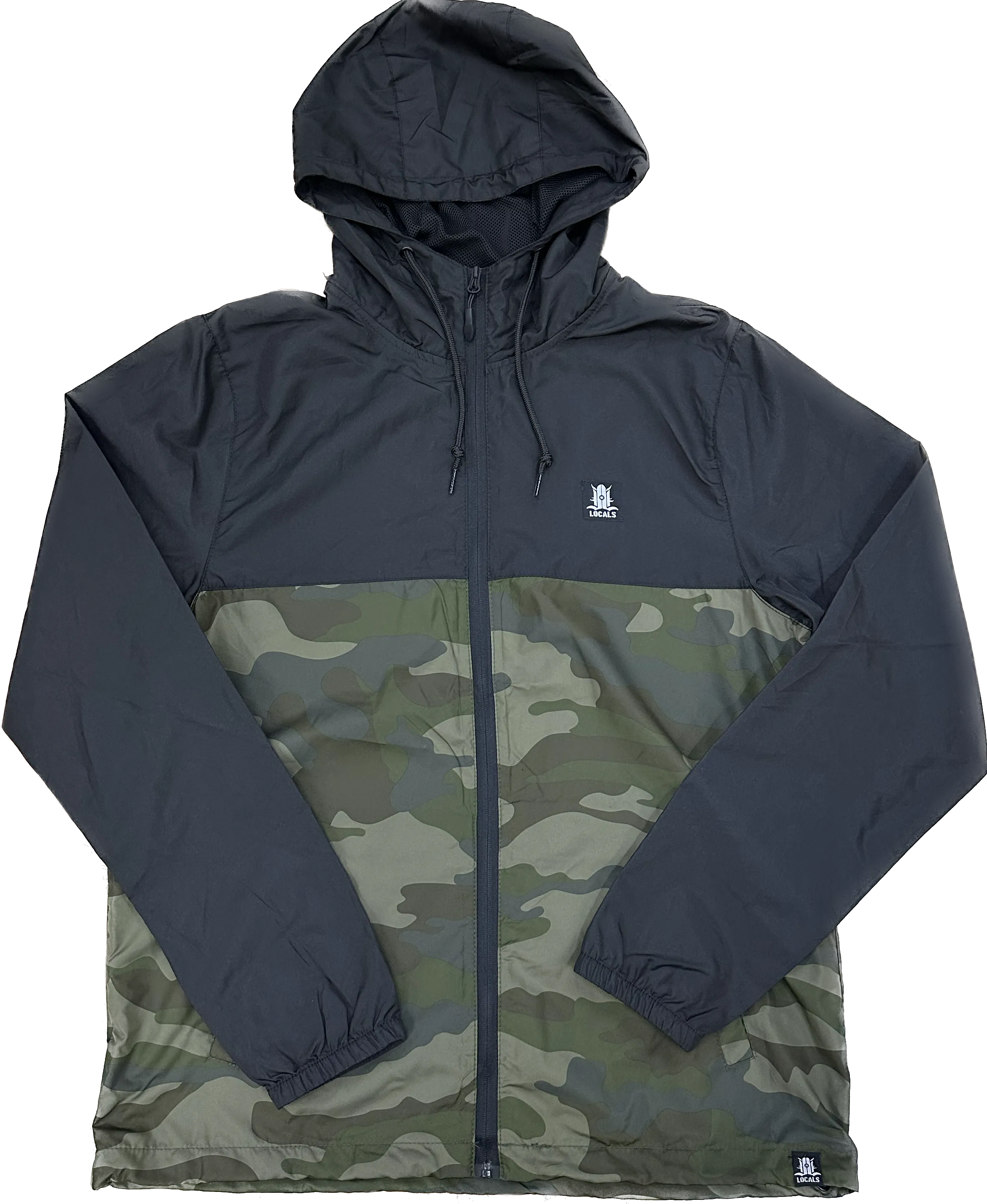 LOCALS WIND SWELL ZIP-UP WIND BREAKER