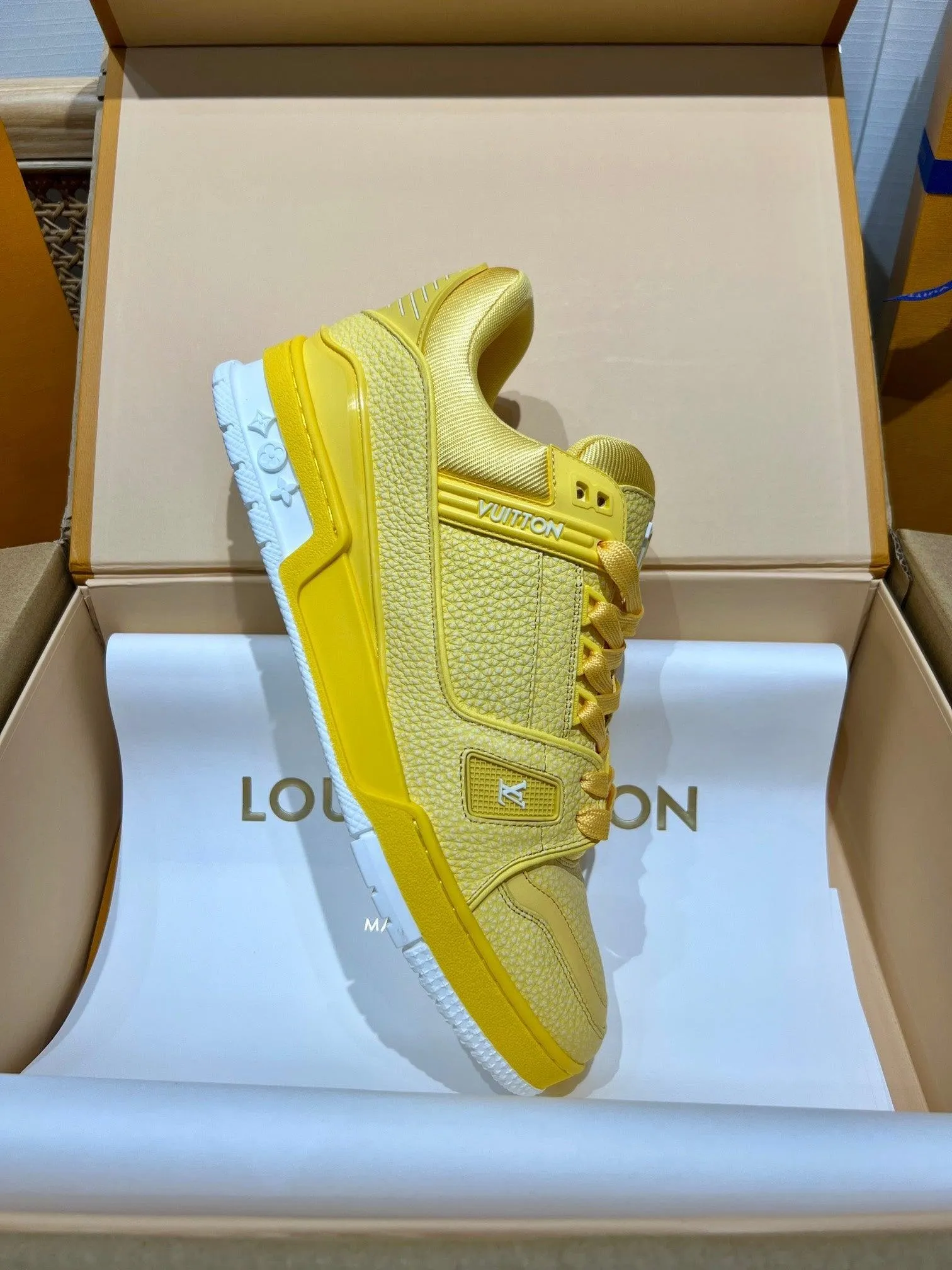 LUV Yellow Trainer Sneakers-080