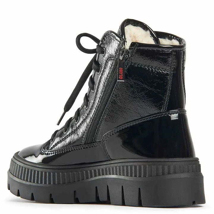 Olang Women's Spell Winter Boots- Black Patent