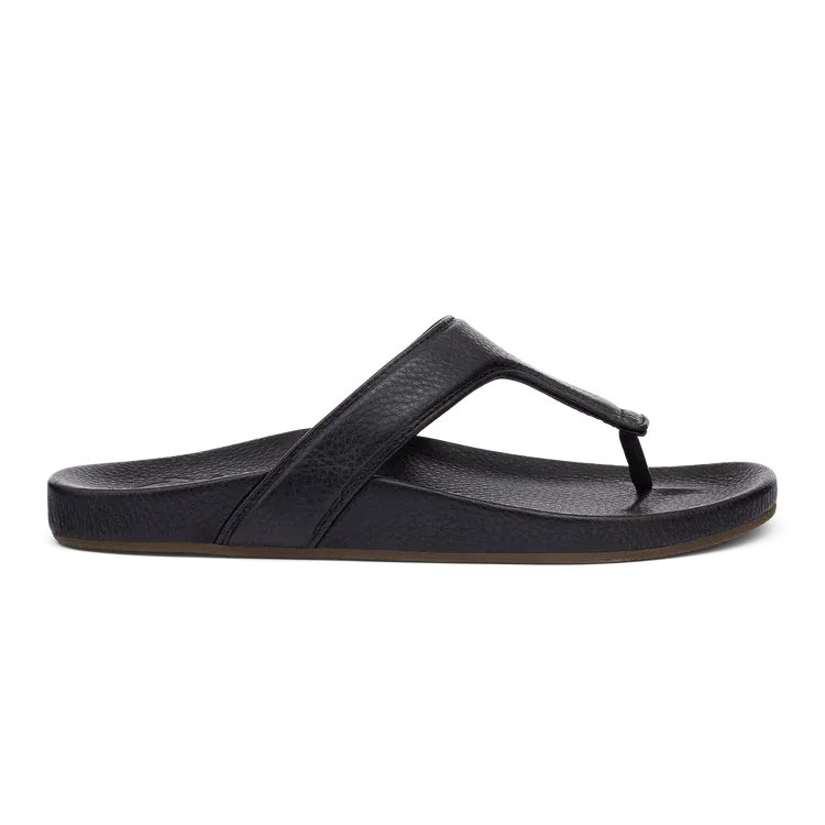OluKai Womens Kipe‘a Lipi Leather Sandals