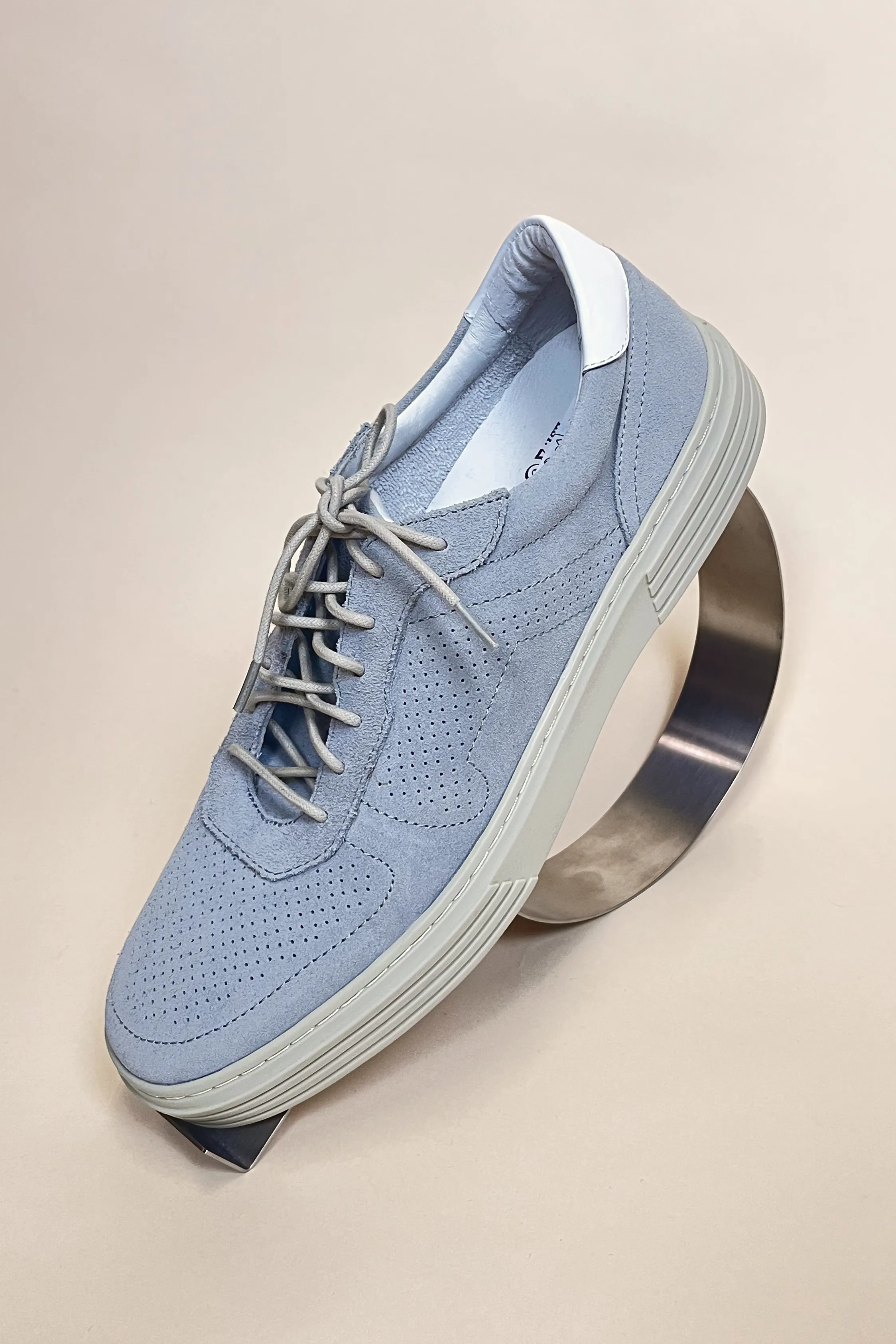 Pascal Sneaker in Grey Suede
