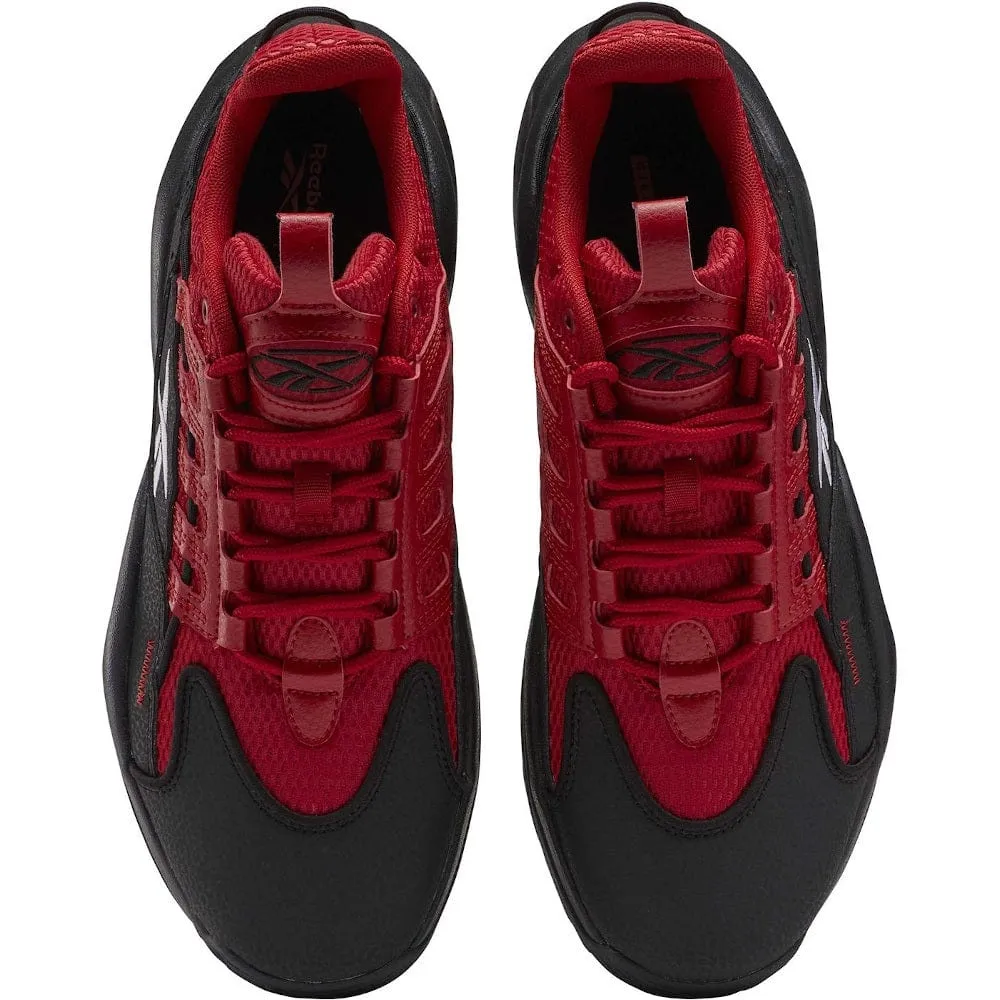 Reebok Solution Mid - Black / Flash Red / White
