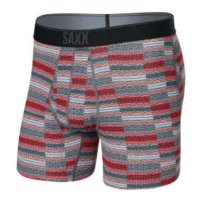 SAXX Quest Quick Dry Mesh - Asher Stripe Red - SXBB70F ASR