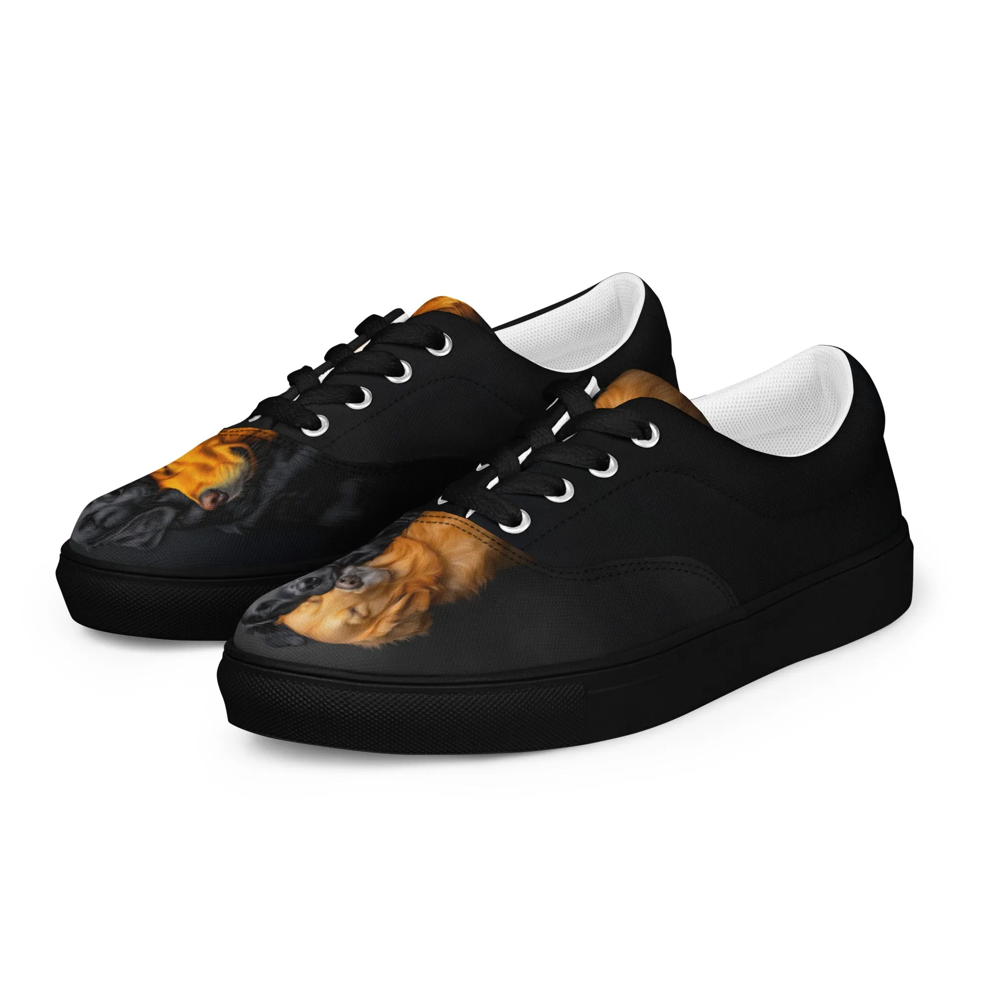 Soulful Companions Women’s lace-up canvas shoes