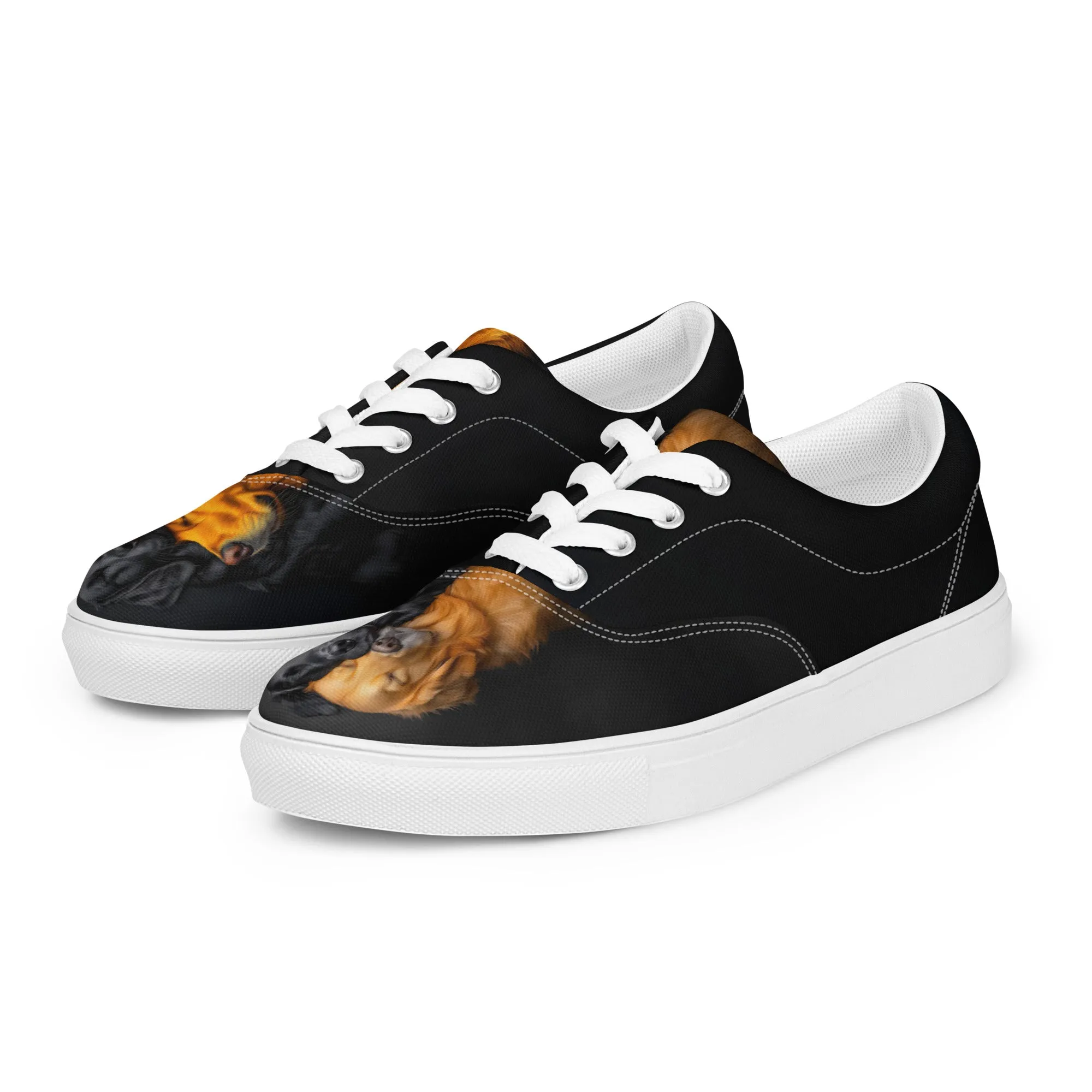 Soulful Companions Women’s lace-up canvas shoes