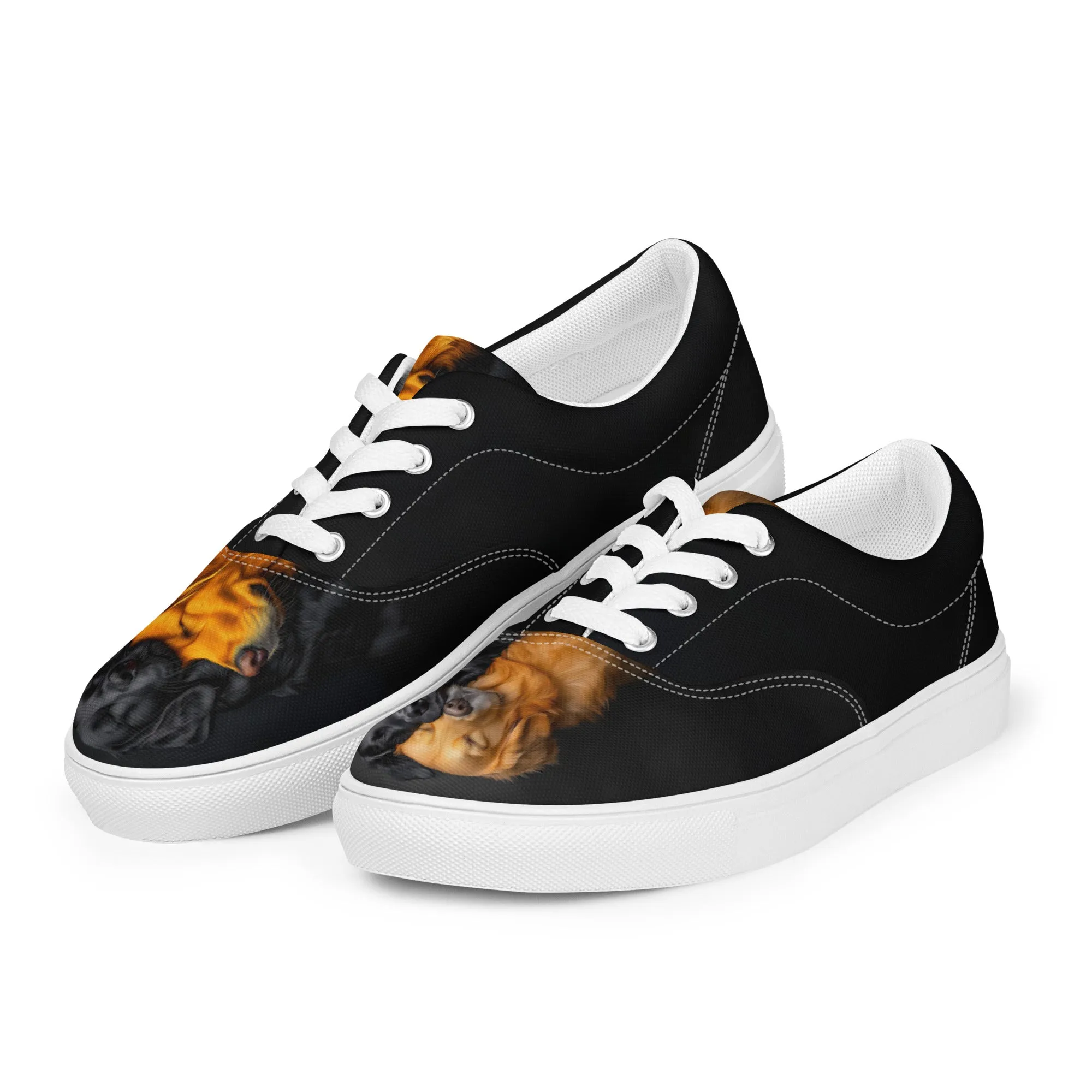 Soulful Companions Women’s lace-up canvas shoes