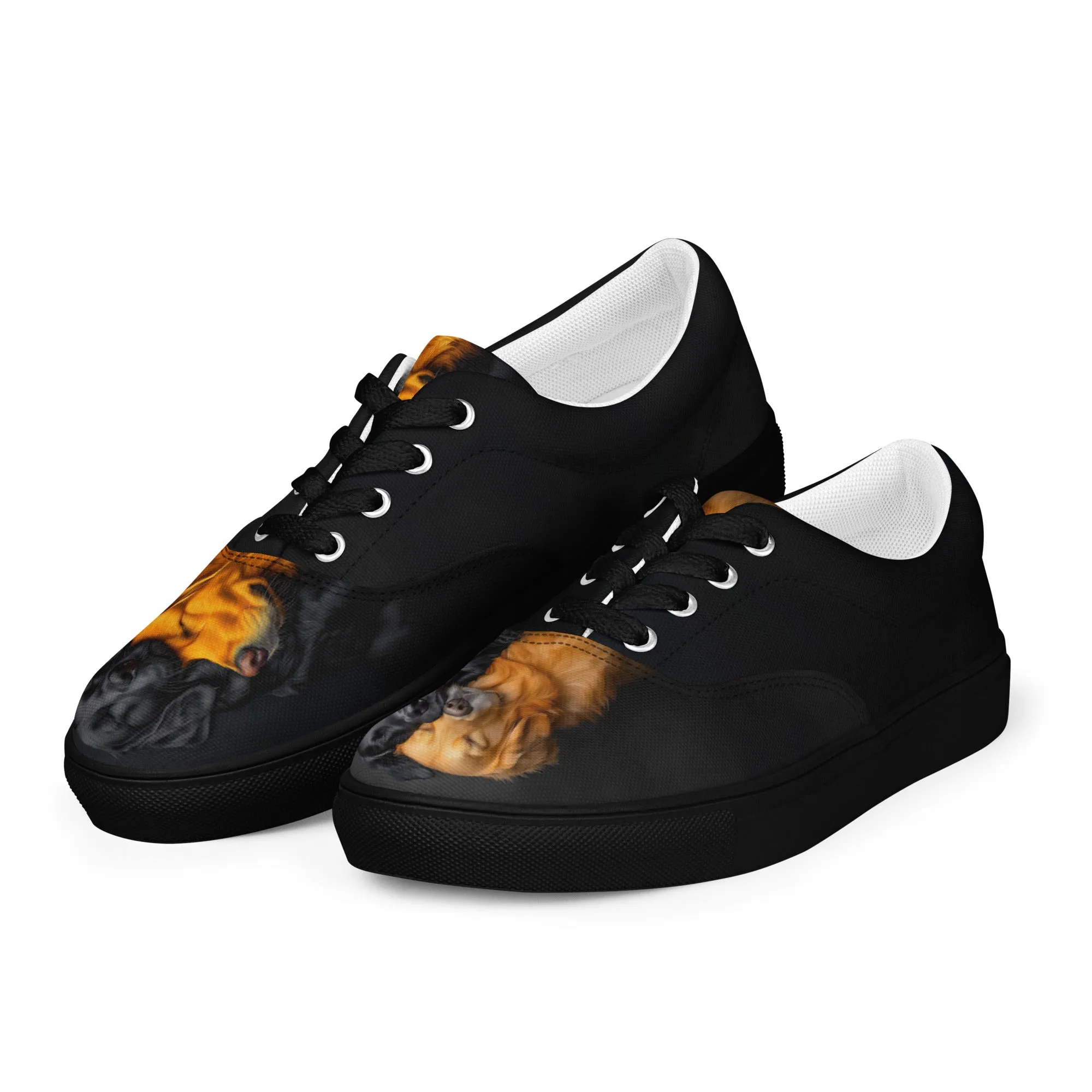 Soulful Companions Women’s lace-up canvas shoes