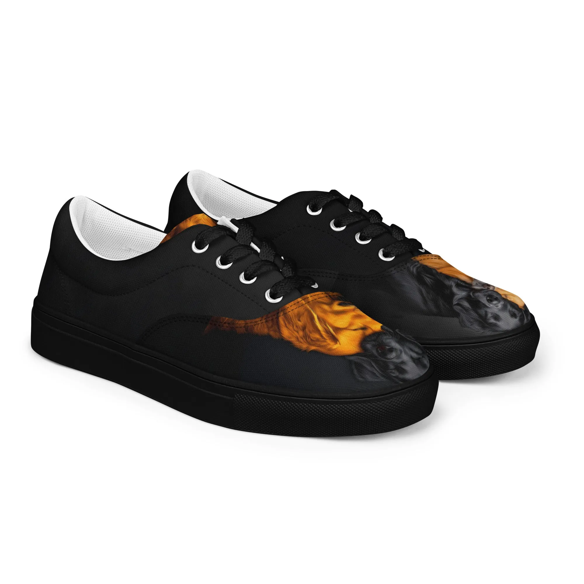 Soulful Companions Women’s lace-up canvas shoes