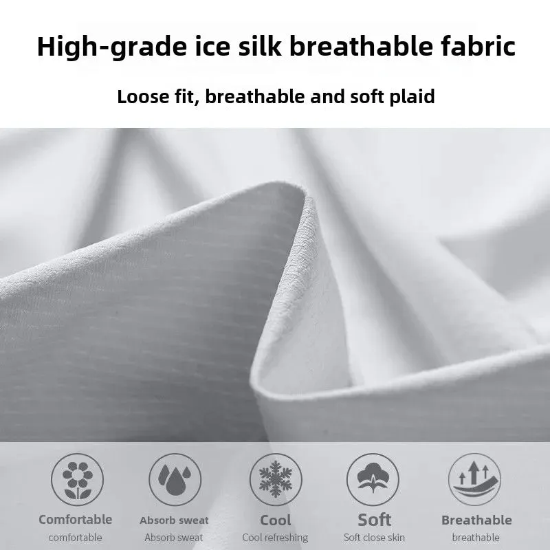 Summer Thin Ice Silk Sunscreen Quick-Drying 5-Piece Set