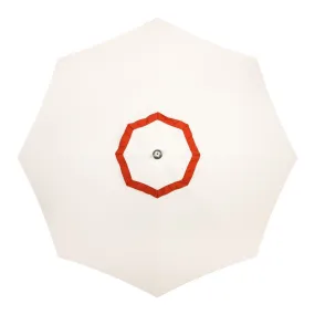 The Resort Market Umbrella - Octagon - Canopy 10' - Border Valance - Le Sirenuse