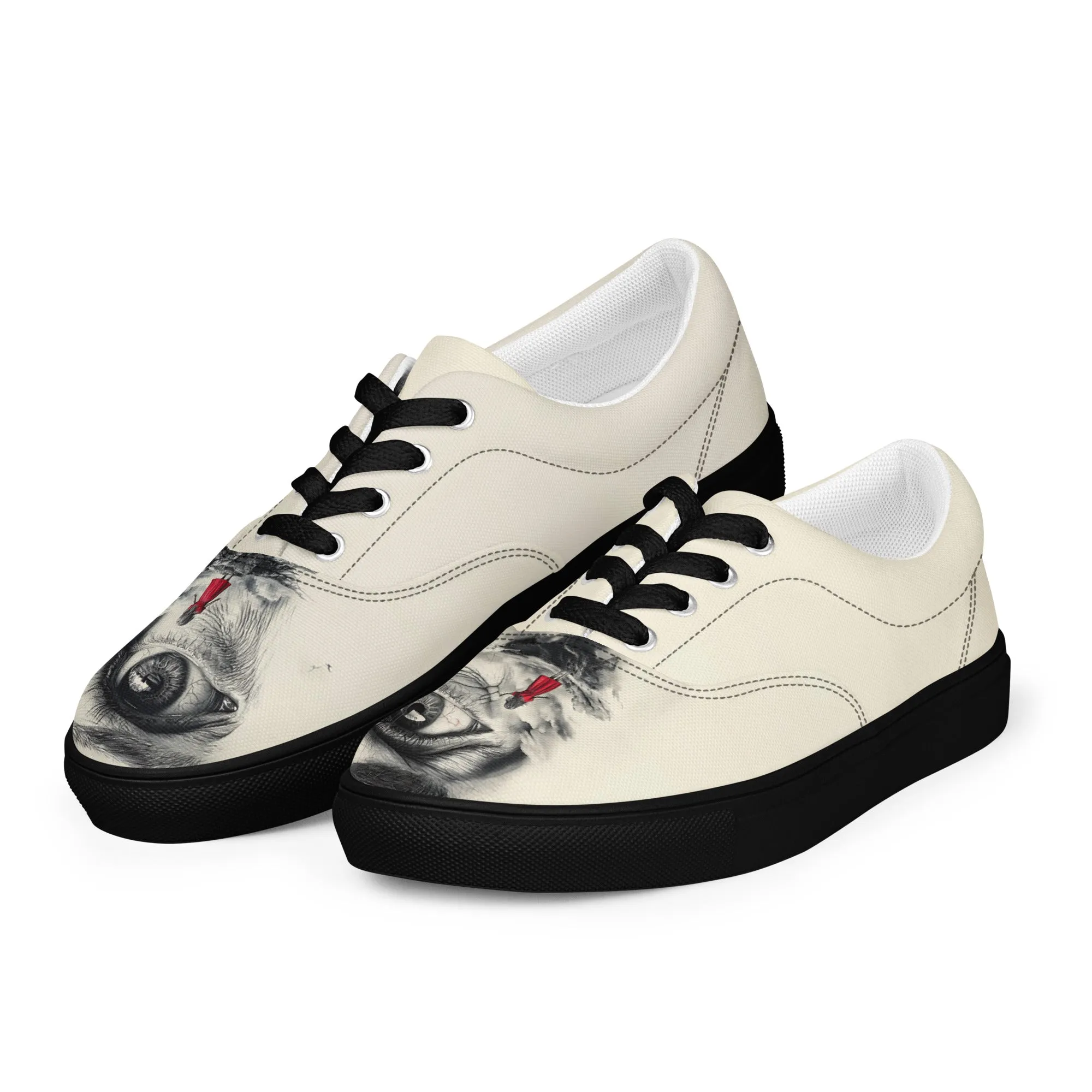 Through My Mother’s Eyes: A Glimpse Women’s lace-up canvas shoes