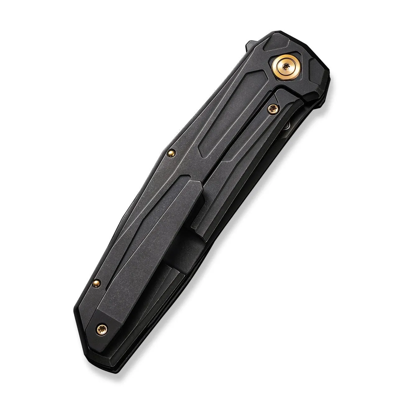 WEKNIFE Shadowfire Flipper Knife Titanium Handle (3.97" CPM 20CV Blade) WE22035-1
