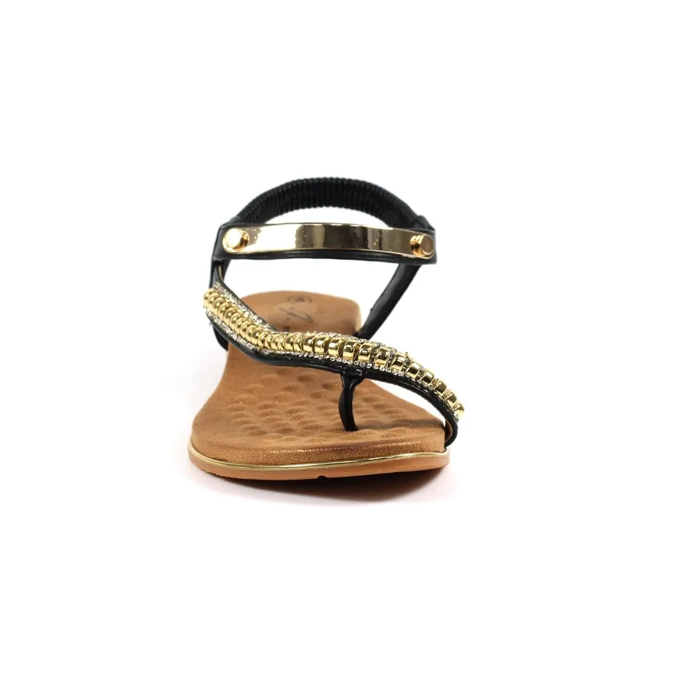 Womens Lunar ASIA II Sandals Black